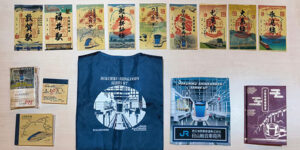 ジェイアール西日本商事(株)様と様々な鉄道デザイングッズを 製作させていただきました！